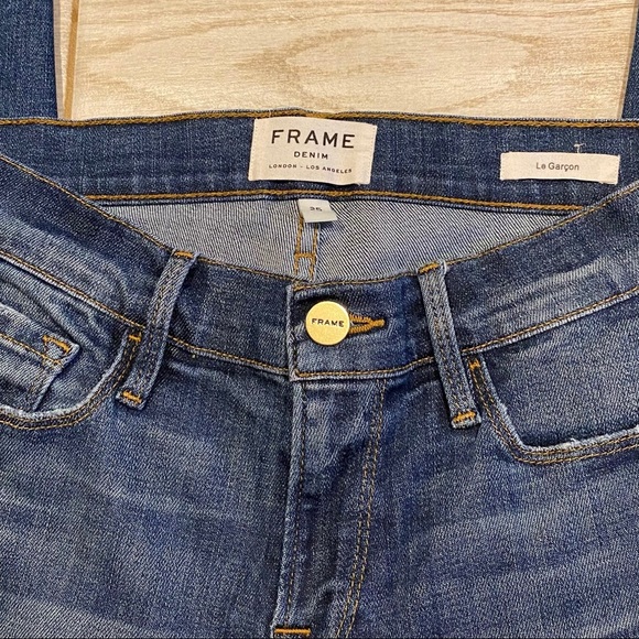 Frame Denim La Garçon Cropped Jeans - Picture 5 of 11